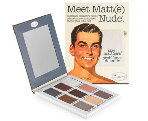 The balm meet matte nude